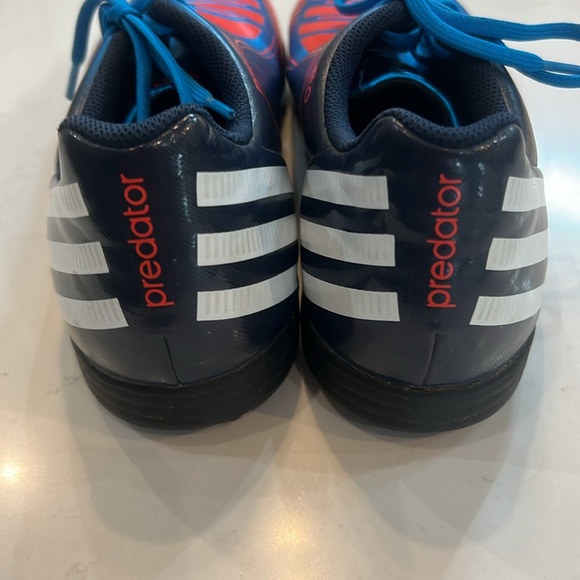 Adidas Predator Predito Soccer Cleats Men 11.5  Blue/Orange/White sport athletic - Picture 3 of 7